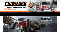 Desktop Screenshot of crawfordtrucks.com